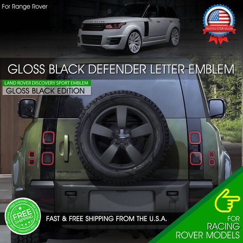 Defender letter emblem rear - defender,