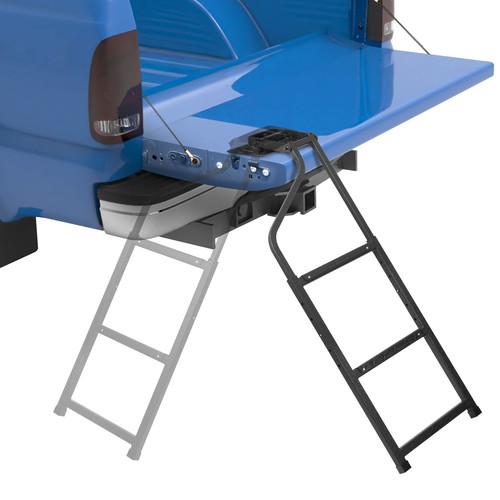 Rotatable tailgate ladder for - tailgate,